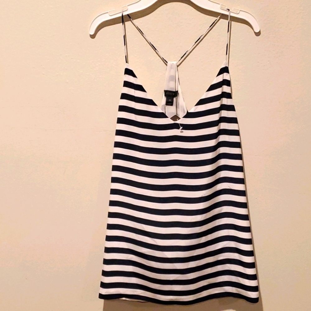 ❤NWT! J CREW 100% SILK TANK TOP, 00
